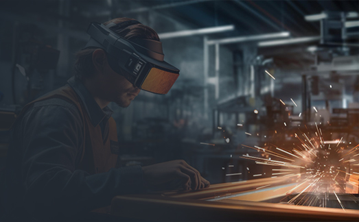 Mobile welding professional performing urgent repair on-site.